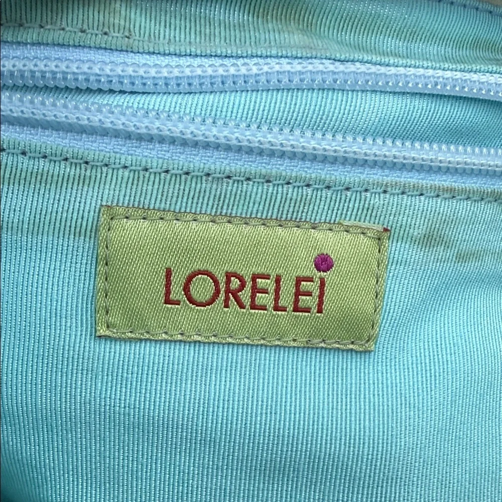 LORELEI PEARLESCENT MINT GREEN Leather Tote Bag
